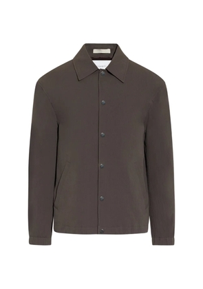 Paolo Pecora button-up shirt jacket - Brown