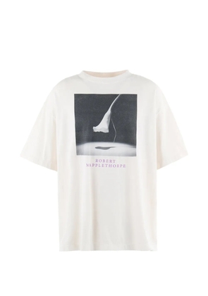 SAINT MXXXXXX Robert Mapplethorpe print T-shirt - Neutrals