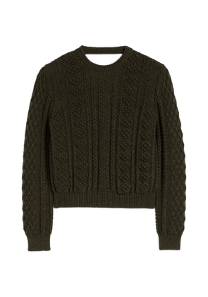 Jil Sander long-sleeves sweater - Green