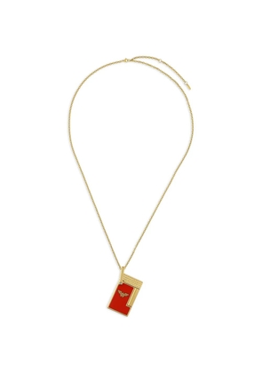 S.T. Dupont Wonder Woman lighter-pendant necklace - Gold