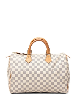 Louis Vuitton Pre-Owned 35 Speedy luggage bag - White