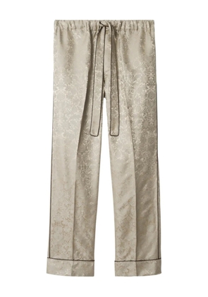 Burberry jacquard pajama pants - Neutrals
