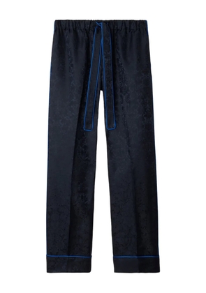 Burberry Sunflower jacquard pajama bottoms - Black