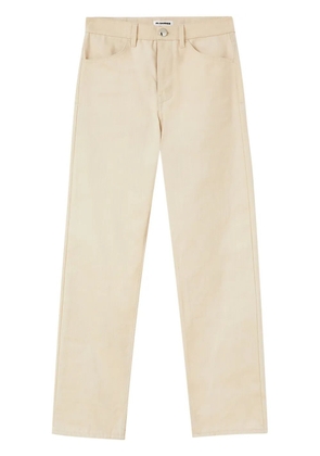 Jil Sander mid-rise straight-leg denim jeans - Neutrals
