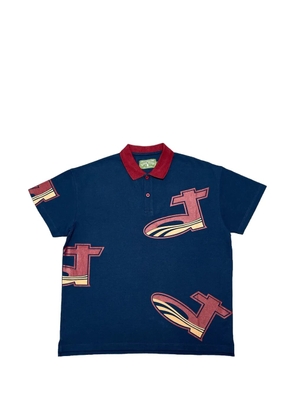 Denim Tears DT Pique polo shirt - Blue