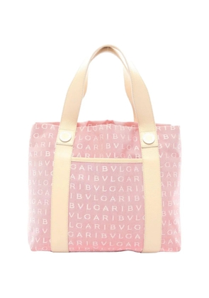 Bvlgari Pre-Owned 2000s Logomania tote bag - Pink