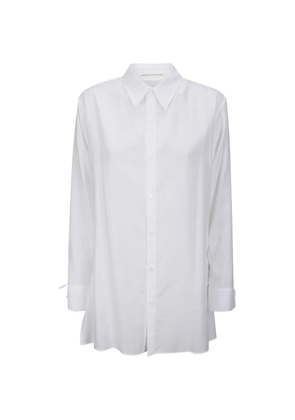 Yohji Yamamoto string-detail shirt - White