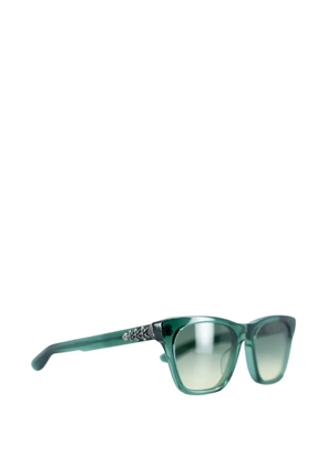 Chrome Hearts Clitterati star-embellished sunglasses - Green