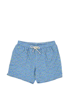 MC2 Saint Barth Lighting Micro Fantasy swim shorts - Blue