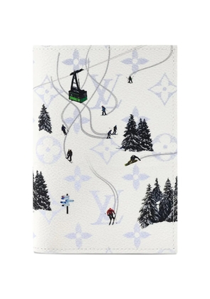 Louis Vuitton Pre-Owned Monogram ski passport cover - White