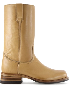 Notabene Achilles leather boots - Neutrals