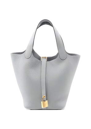 Hermès Pre-Owned 2025 PM Picotin Lock Gris Pantin tote bag - Grey