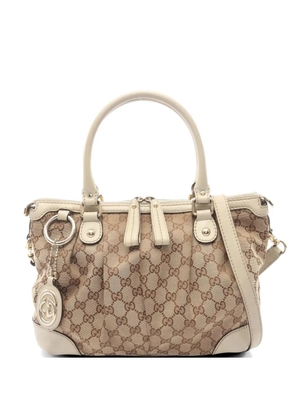 Gucci Pre-Owned 00s Sukey GG-canvas handbag - Neutrals