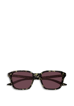 Gucci Eyewear logo-detail sunglasses - Brown