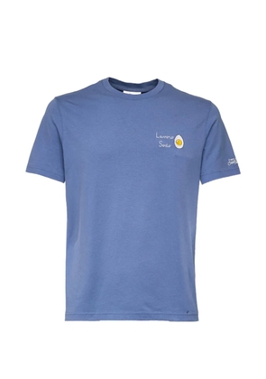 MC2 Saint Barth Portofino embroidered T-shirt - Blue