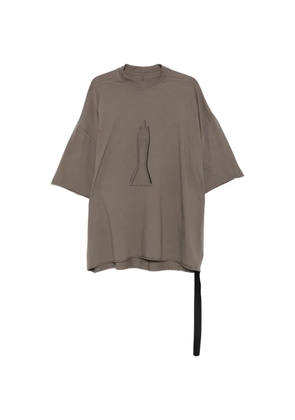 Rick Owens DRKSHDW graphic-print oversized T-shirt - Brown