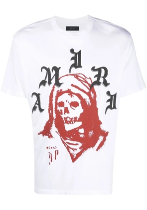 AMIRI logo-print cotton T-shirt - White