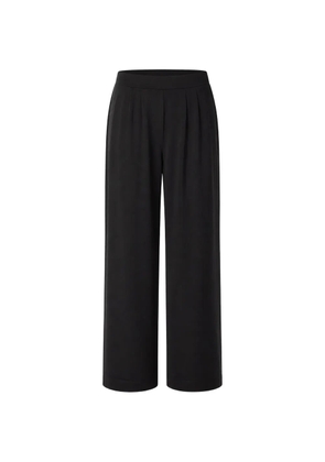 Max Mara pleated-detail trousers - Black