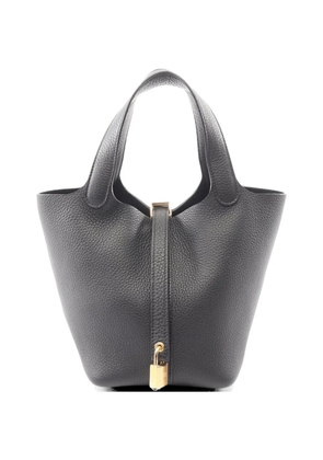 Hermès Pre-Owned 2026 PM Picotin leather tote bag - Black