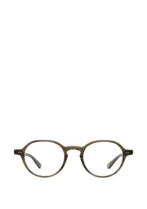 Garrett Leight Loma round-frame glasses - Green