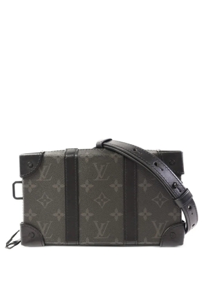 Louis Vuitton Pre-Owned Soft Trunk Wallet Monogram Eclipse crossbody bag - Grey