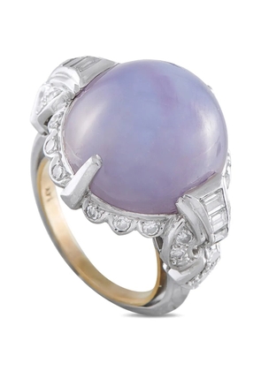 LB Exclusive sapphire and diamond ring - Silver