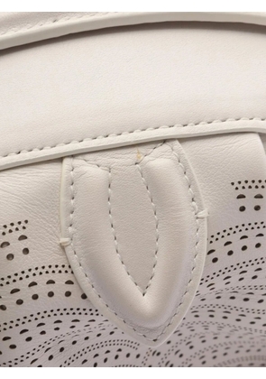 Alaïa Pre-Owned 2000s Samia 21 clutch bag - White