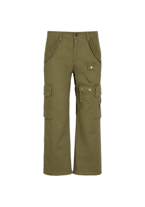 ISABEL MARANT multi-pocket cargo pants - Green