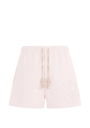 Philipp Plein elasticated waistband shorts - Pink