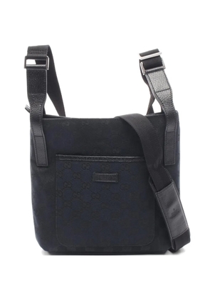 Gucci Pre-Owned 2010s GG canvas shoulder bag - Black