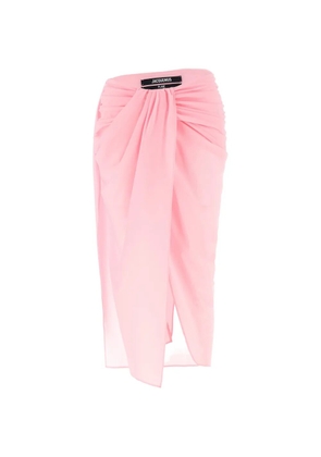 Jacquemus Le Jupe Paréo draped skirt - Pink