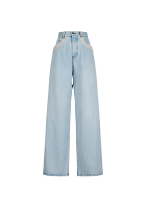 Giuseppe Di Morabito embellished pocket jeans - Blue