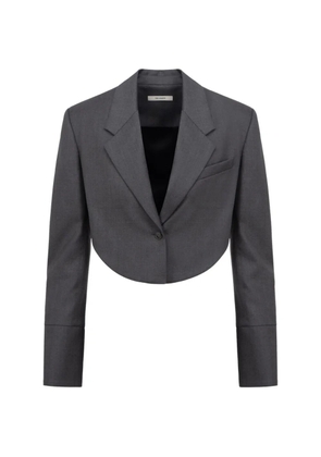 THE ARKOW Kate cropped blazer - Grey