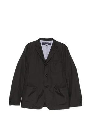Homme notched-lapel single-breasted blazer - Black