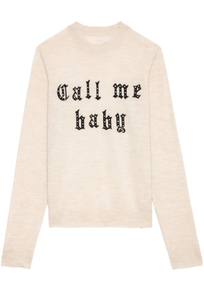 Zadig&Voltaire Ivy jumper - Neutrals