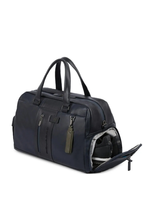 PIQUADRO colour-block holdall - Grey