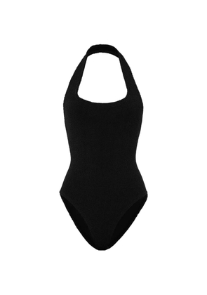 Hunza G Sandy square-neck swimsuit - Black