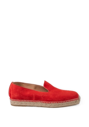 LES HÉRITIERS Futadera suede espadrilles - Red