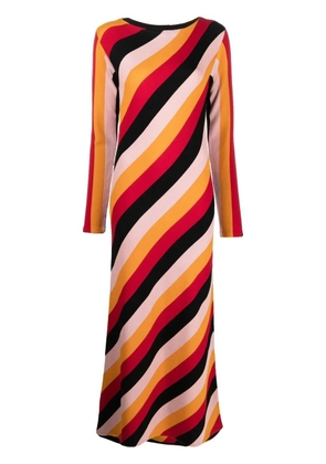 La DoubleJ Swing knitted maxi dress - Black