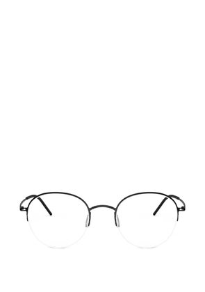 Giorgio Armani round-frame glasses - Black