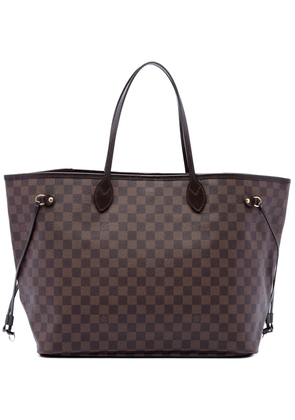 Louis Vuitton Pre-Owned 2011 Damier Ebene Neverfull GM tote bag - Brown