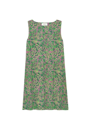 MALIPARMI shell-print mini dress - Green
