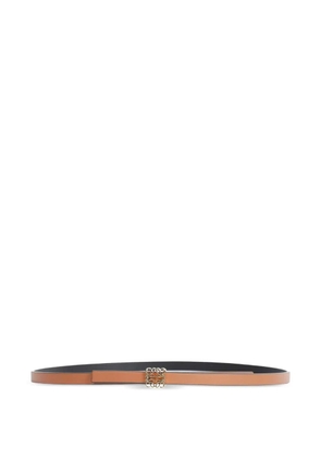LOEWE anagram cube reversible belt - Brown