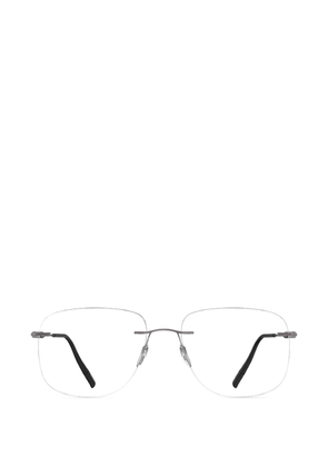 Silhouette rimless square-frame glasses - Grey