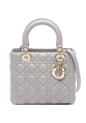 Christian Dior Pre-Owned 20s Lady Dior Cannage handbag - Grey