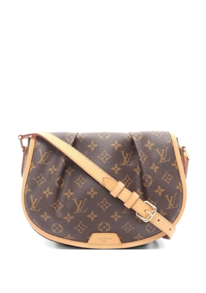 Louis Vuitton Pre-Owned 2011 Menilmontant PM Monogram shoulder bag - Brown