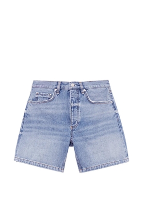 ANINE BING Delaney denim mini shorts - Blue