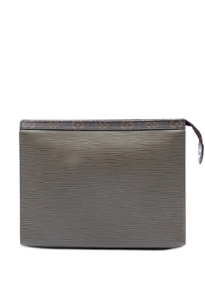 Louis Vuitton Pre-Owned 2017 Epi Pochette Voyage MM clutch bag - Brown