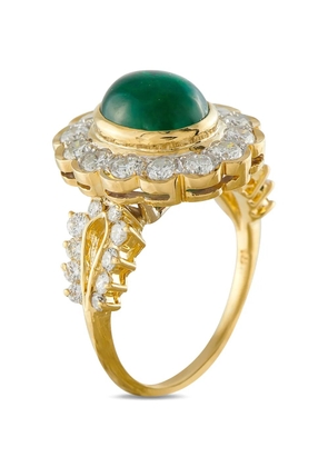 LB Exclusive emerald and diamond ring - Gold