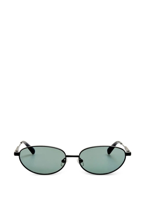 Jacquemus Alba oval-frame sunglasses - Black